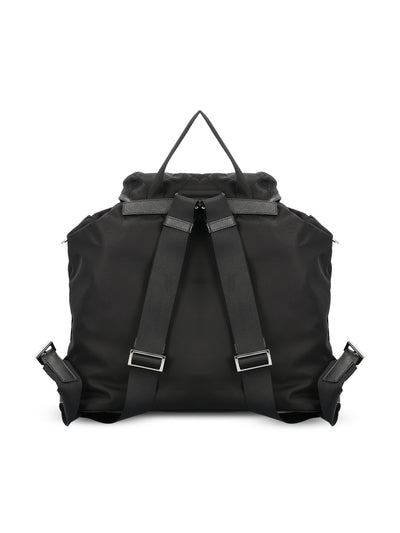 Zaino medium in Re-Nylon impunturato e in Saffiano 1BZ811 2ZSIF0002 PRADA 