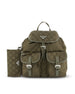 Zaino Medium in Re-Nylon Impunturato 1BZ811 2ZSIF05VI PRADA 