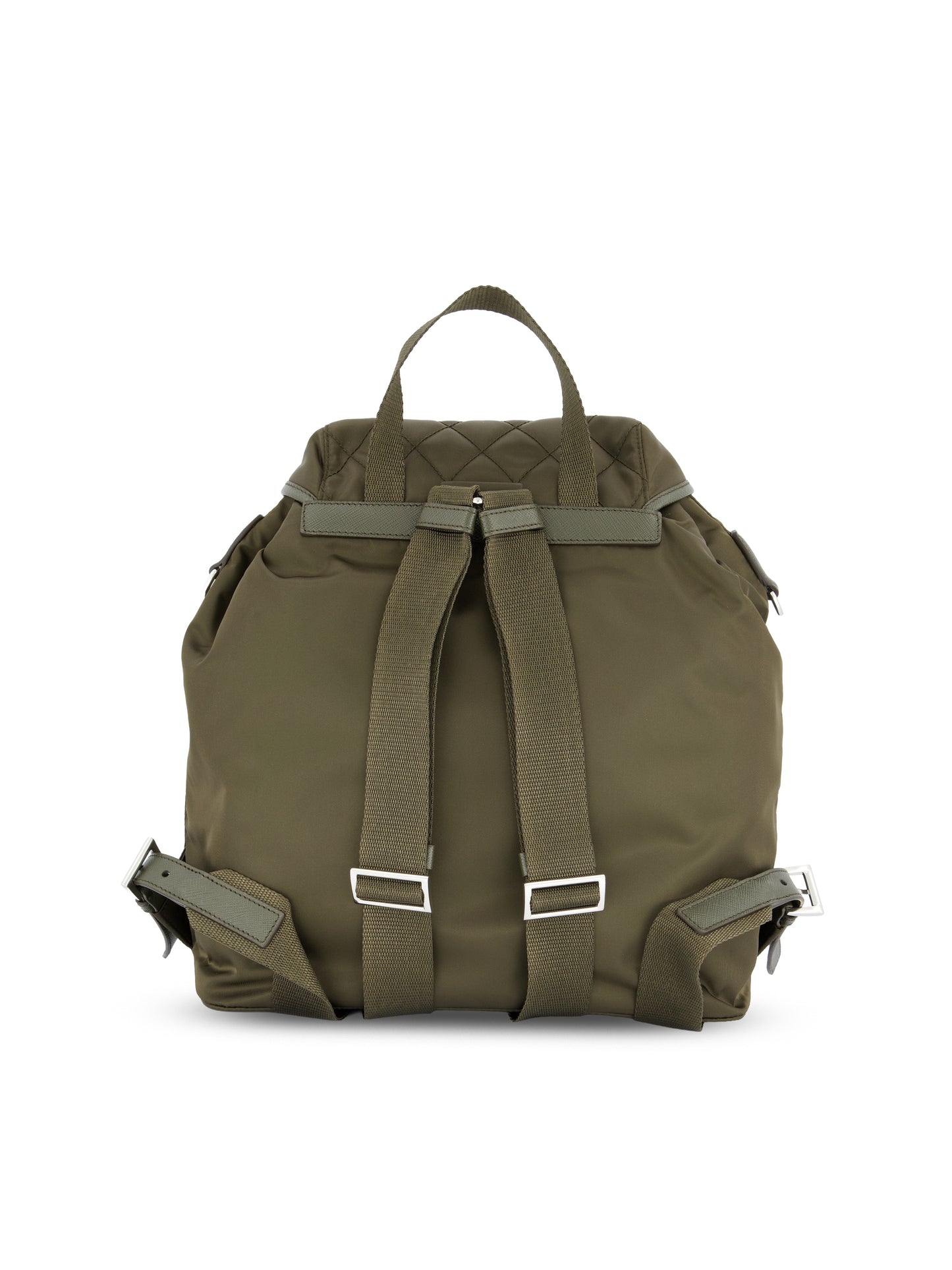Zaino Medium in Re-Nylon Impunturato 1BZ811 2ZSIF05VI PRADA 
