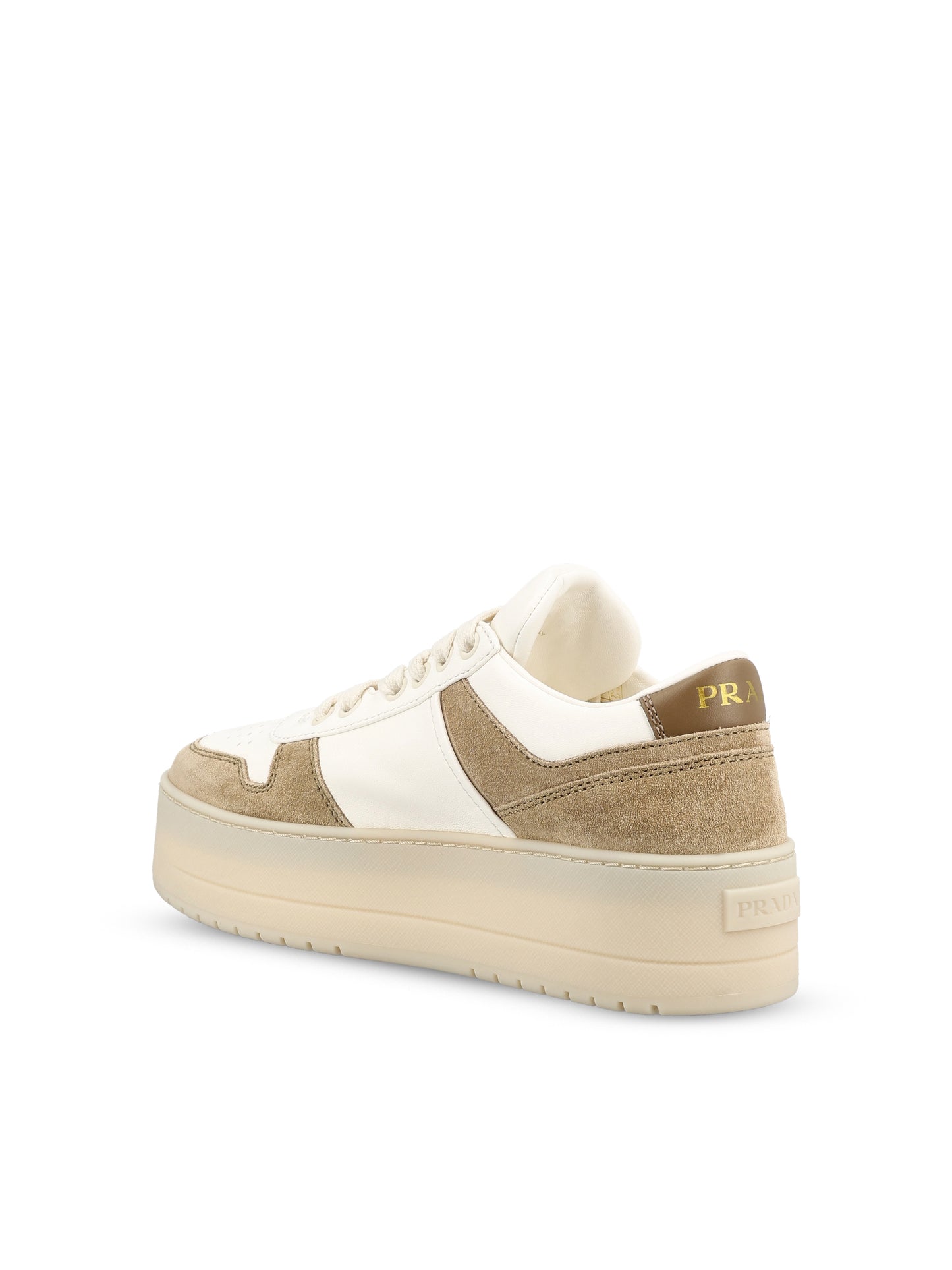 Sneakers Downtown Bold in nappa e pelle scamosciata 1E792M MLOF0F24 PRADA 