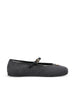 Ballerine in cashmere con logo triangolo 1F689O 219F0308 PRADA 