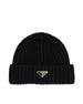 Beanie in Lana a Coste 1HC390 2DZLF0002 PRADA 
