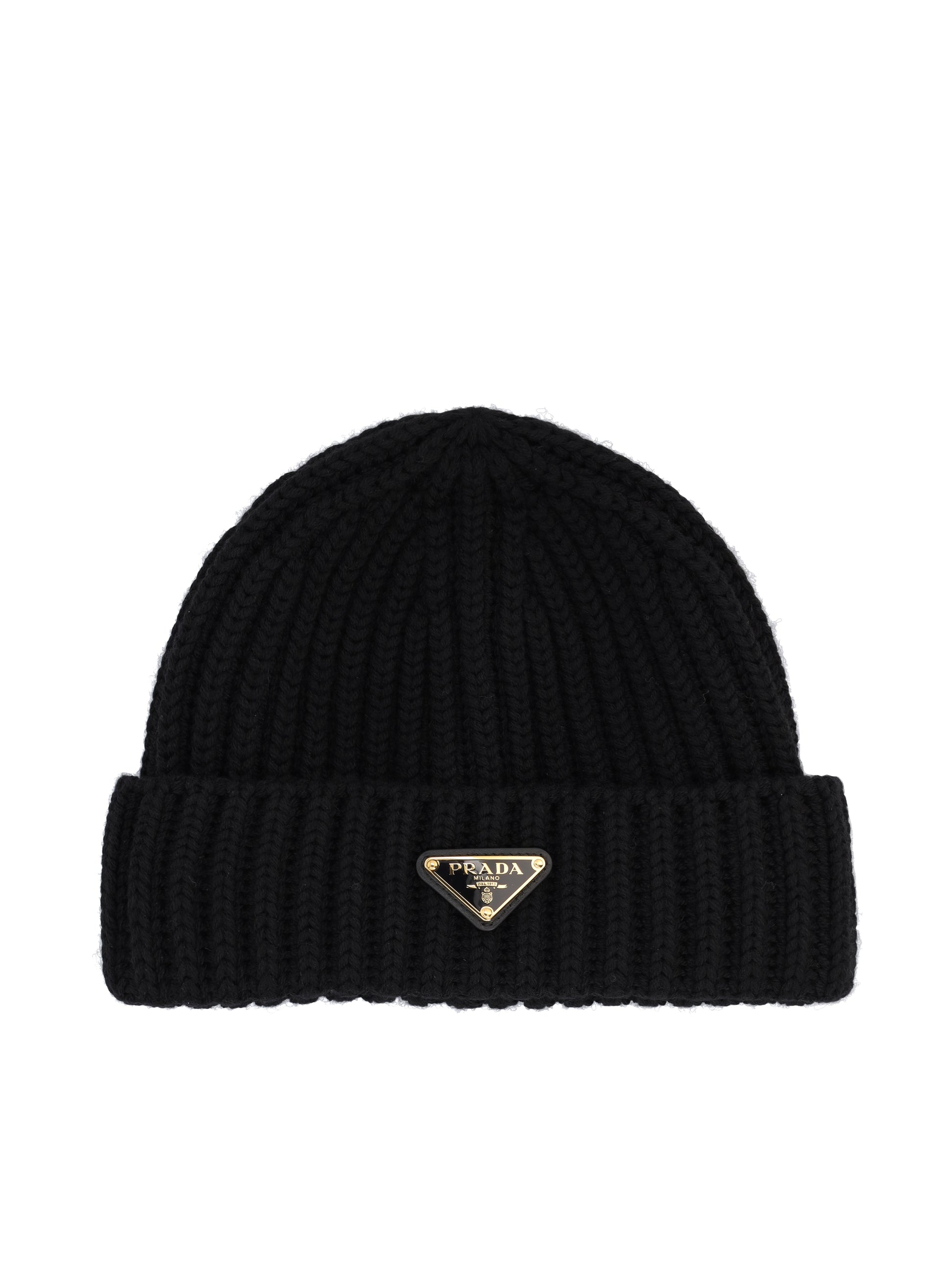 Beanie in Lana a Coste 1HC390 2DZLF0002 PRADA 