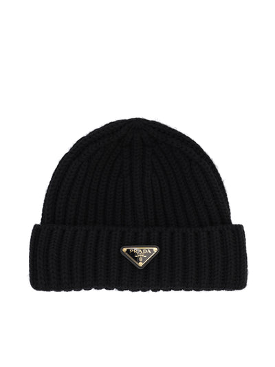 Beanie in Lana a Coste 1HC390 2DZLF0002 PRADA 