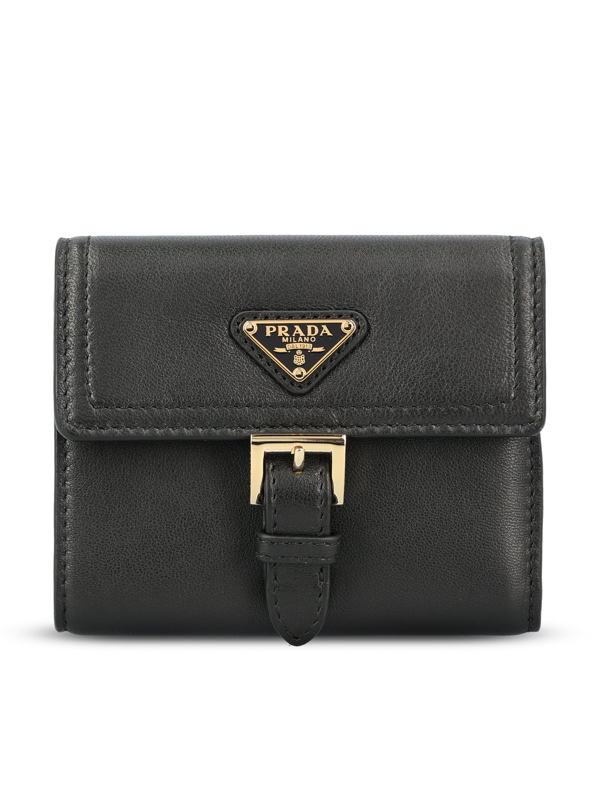 Portafoglio realizzato in pelle di agnello. 1MH060 2G6YF0002 PRADA 