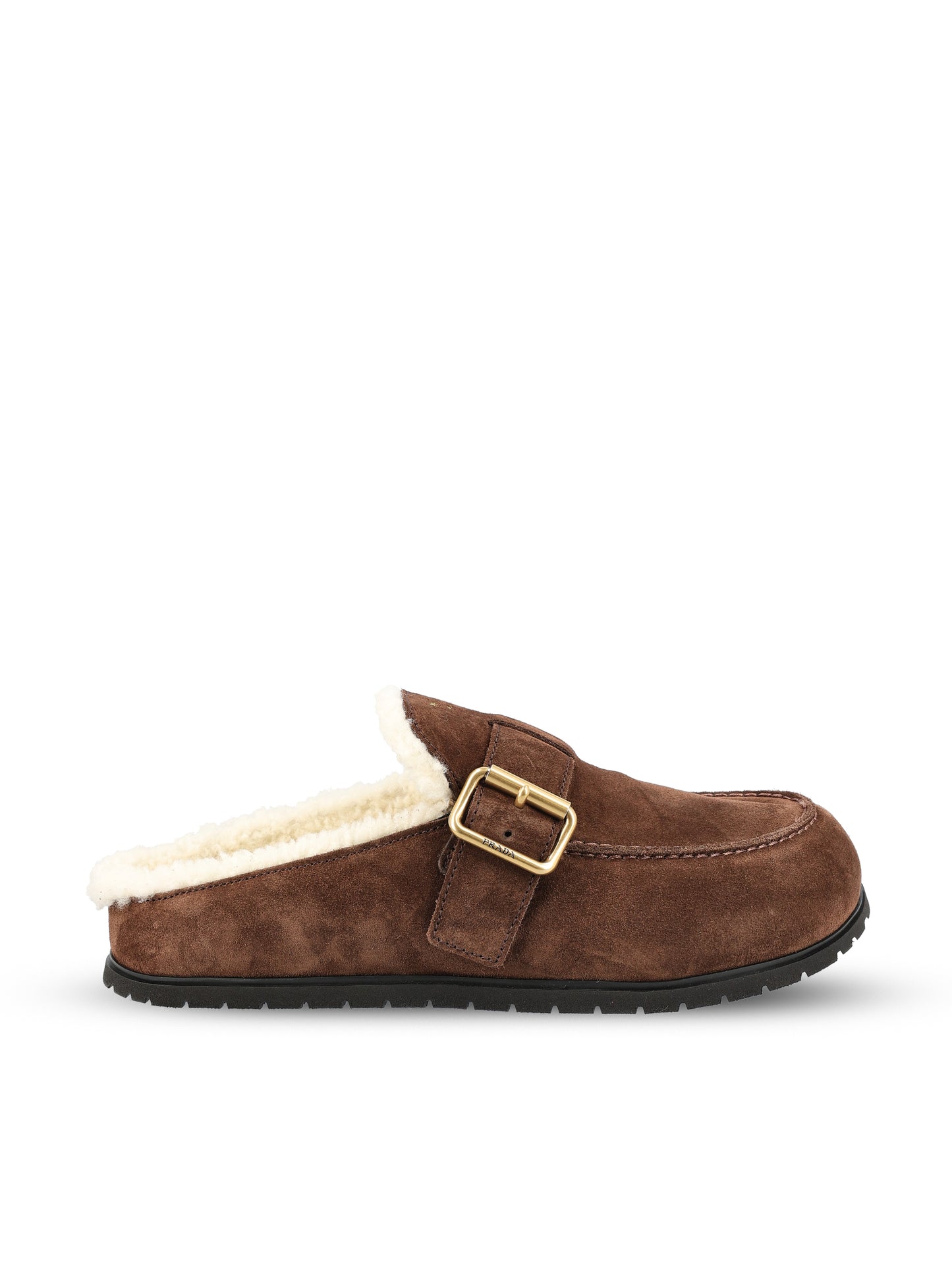 Mules in suede 1R548O JFTF0003 PRADA 