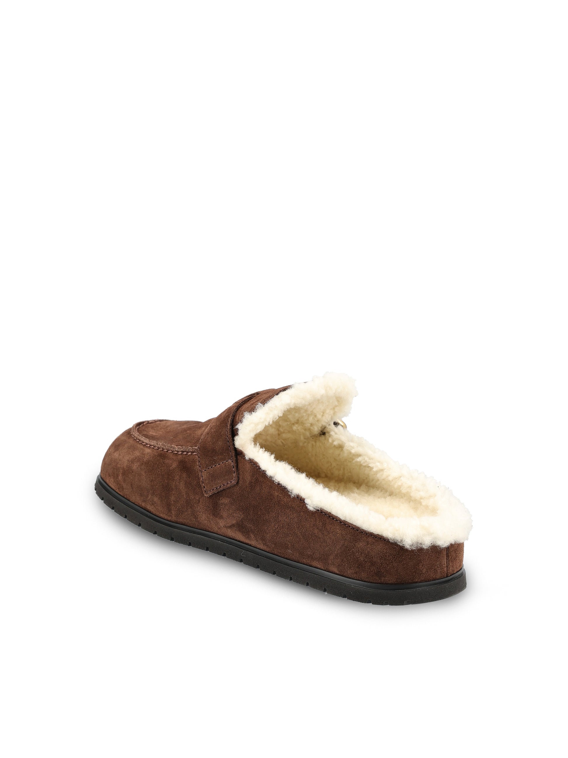 Mules in suede 1R548O JFTF0003 PRADA 