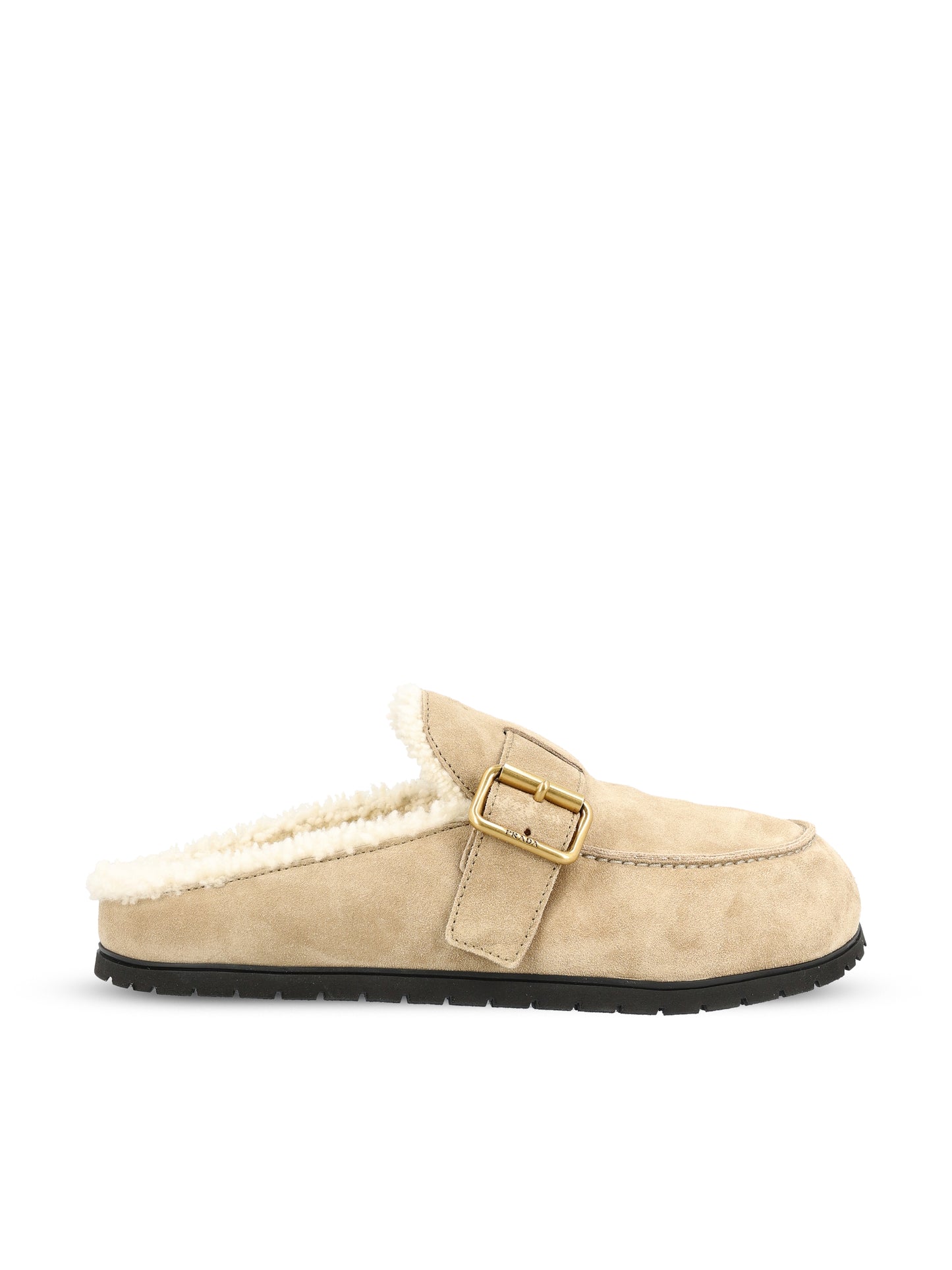 Mules in suede 1R548O JFTF0F24 PRADA 