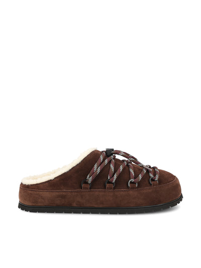 Mules realizzate in pelle scamosciata. 1R553O JFTF0003 PRADA 