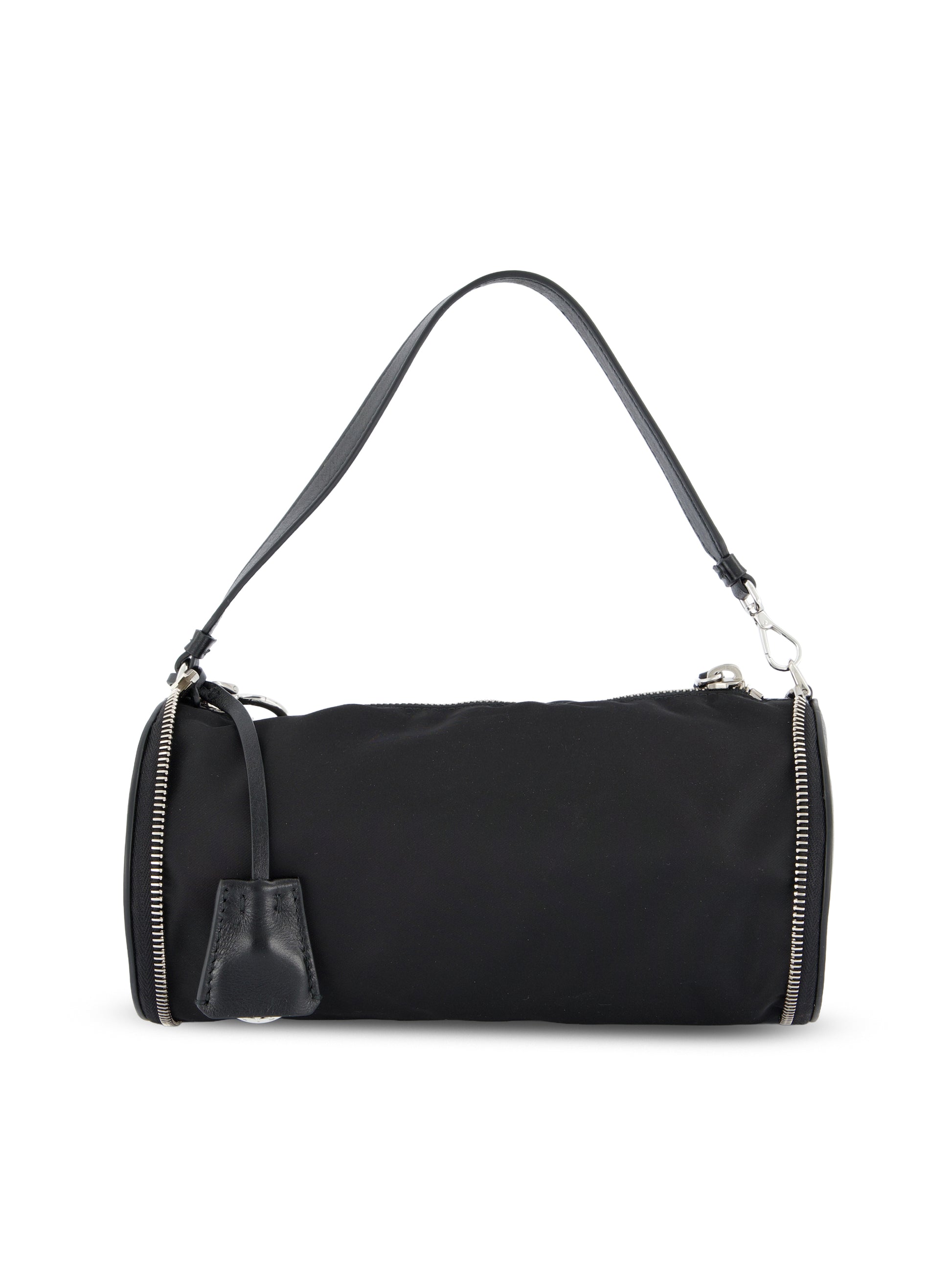 Mini borsa ripiegabile in Re-Nylon e pelle 1TT347 2ZRYF0002 PRADA 