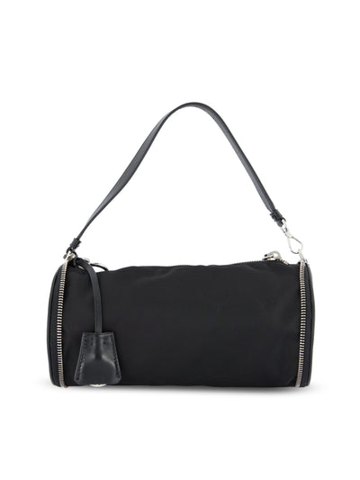 Mini borsa ripiegabile in Re-Nylon e pelle 1TT347 2ZRYF0002 PRADA 