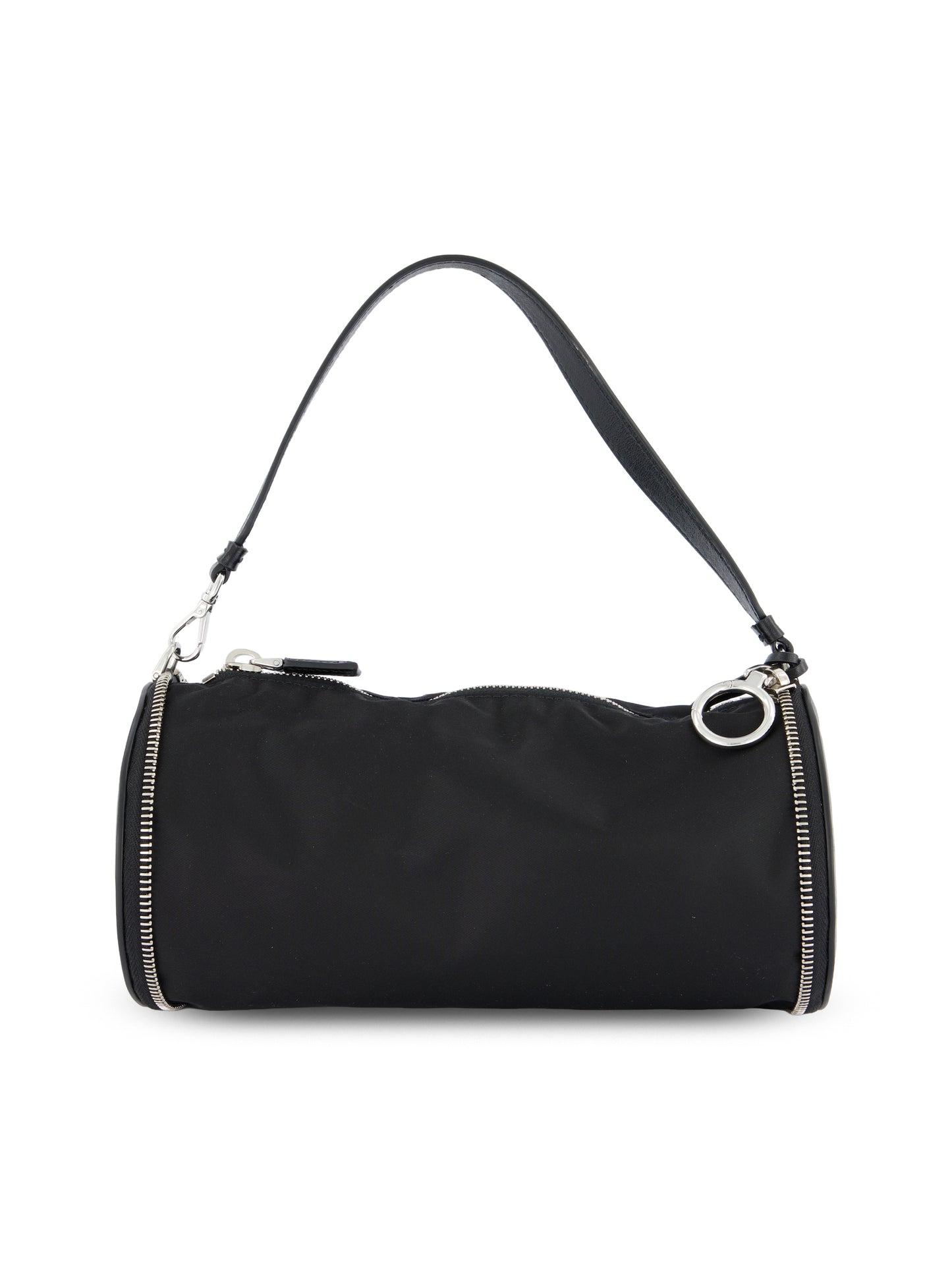 Mini borsa ripiegabile in Re-Nylon e pelle 1TT347 2ZRYF0002 PRADA 