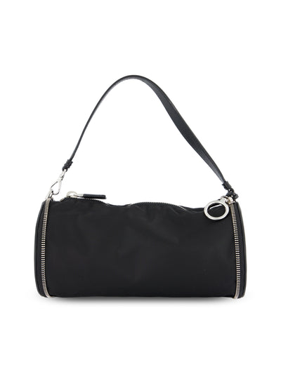 Mini borsa ripiegabile in Re-Nylon e pelle 1TT347 2ZRYF0002 PRADA 