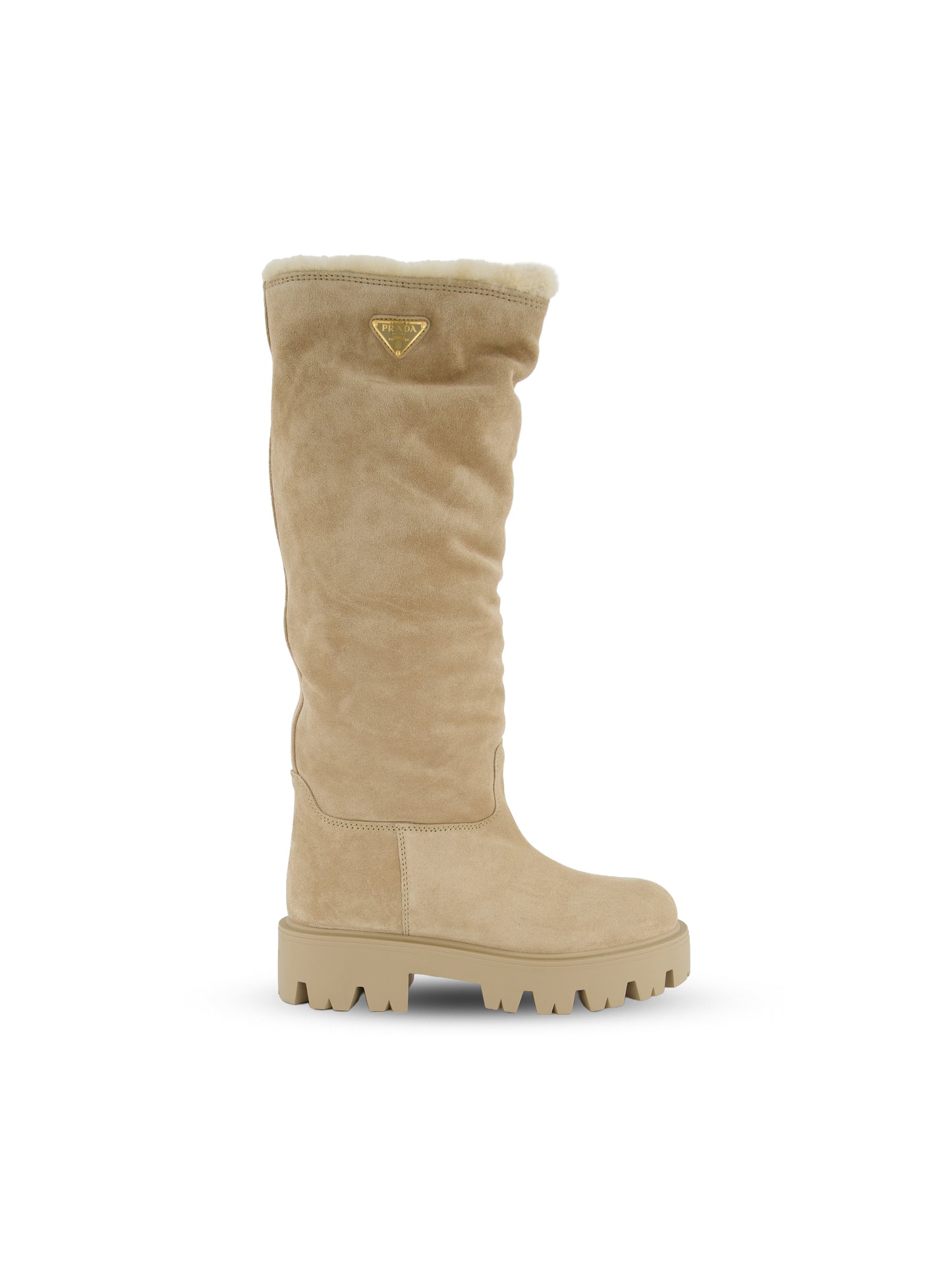 Stivali realizzati in pelle. 1W595O 054F0F24 PRADA 