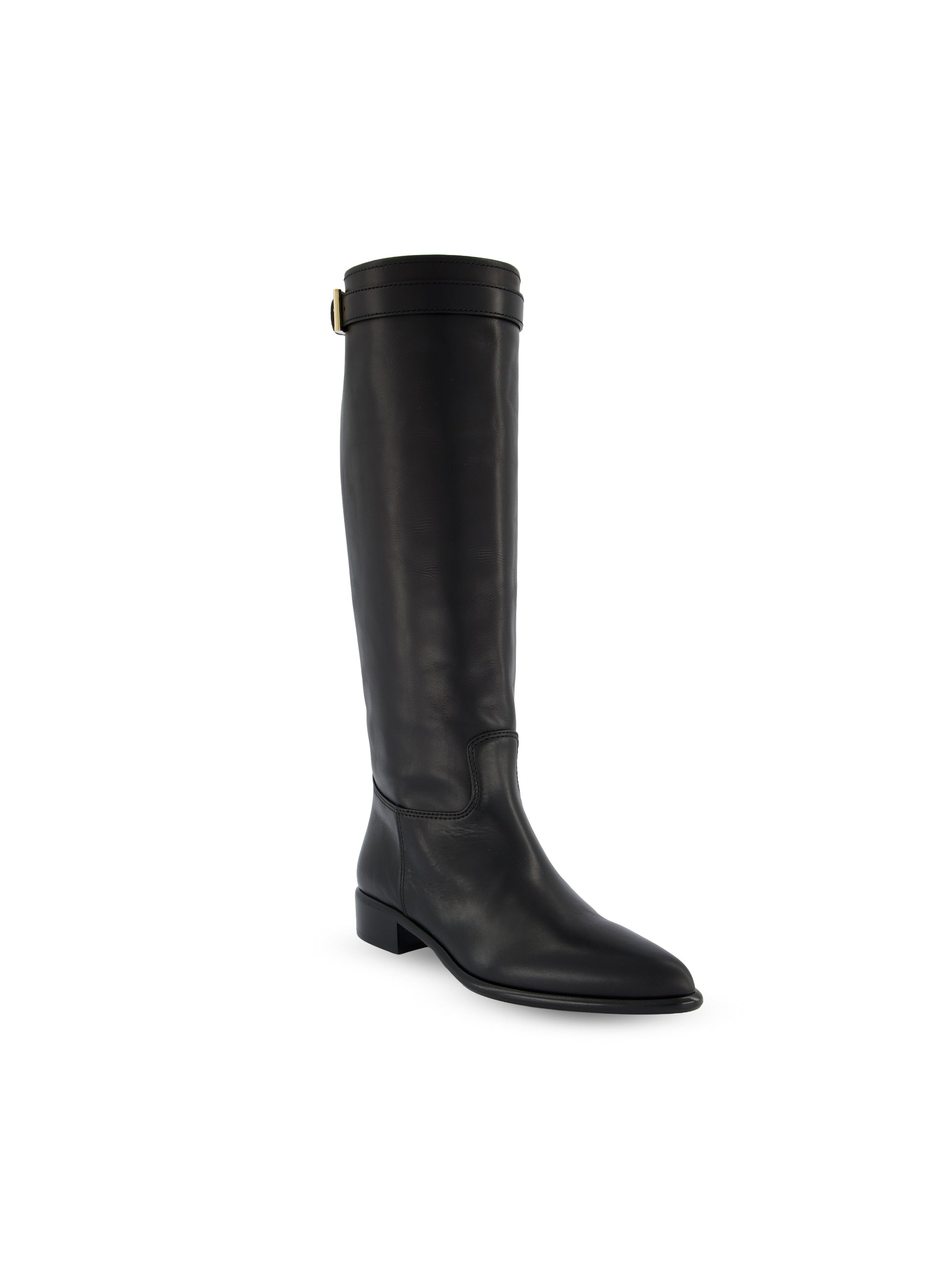Stivali Alti in Pelle di Vitello Nera 1W666O 7V6F0002 PRADA 
