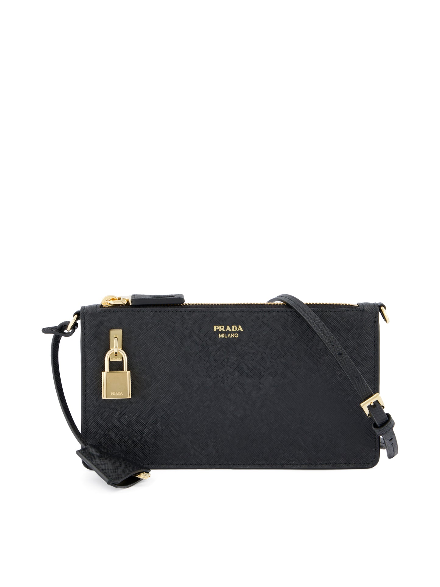 Porta Smartphone in Pelle Saffiano 1ZT108 053F0002 PRADA 