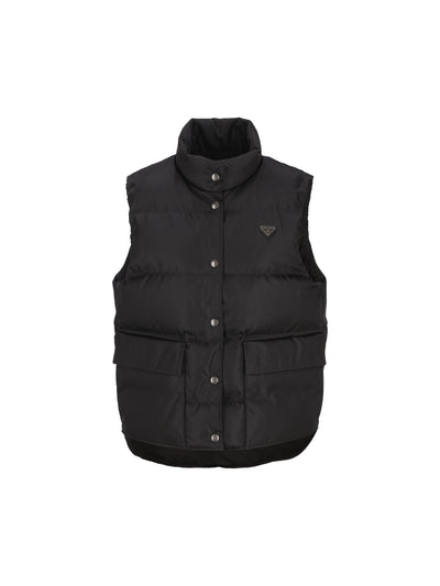 Gilet imbottito realizzato in poliammide. 292390 1WQ8F0002 PRADA 