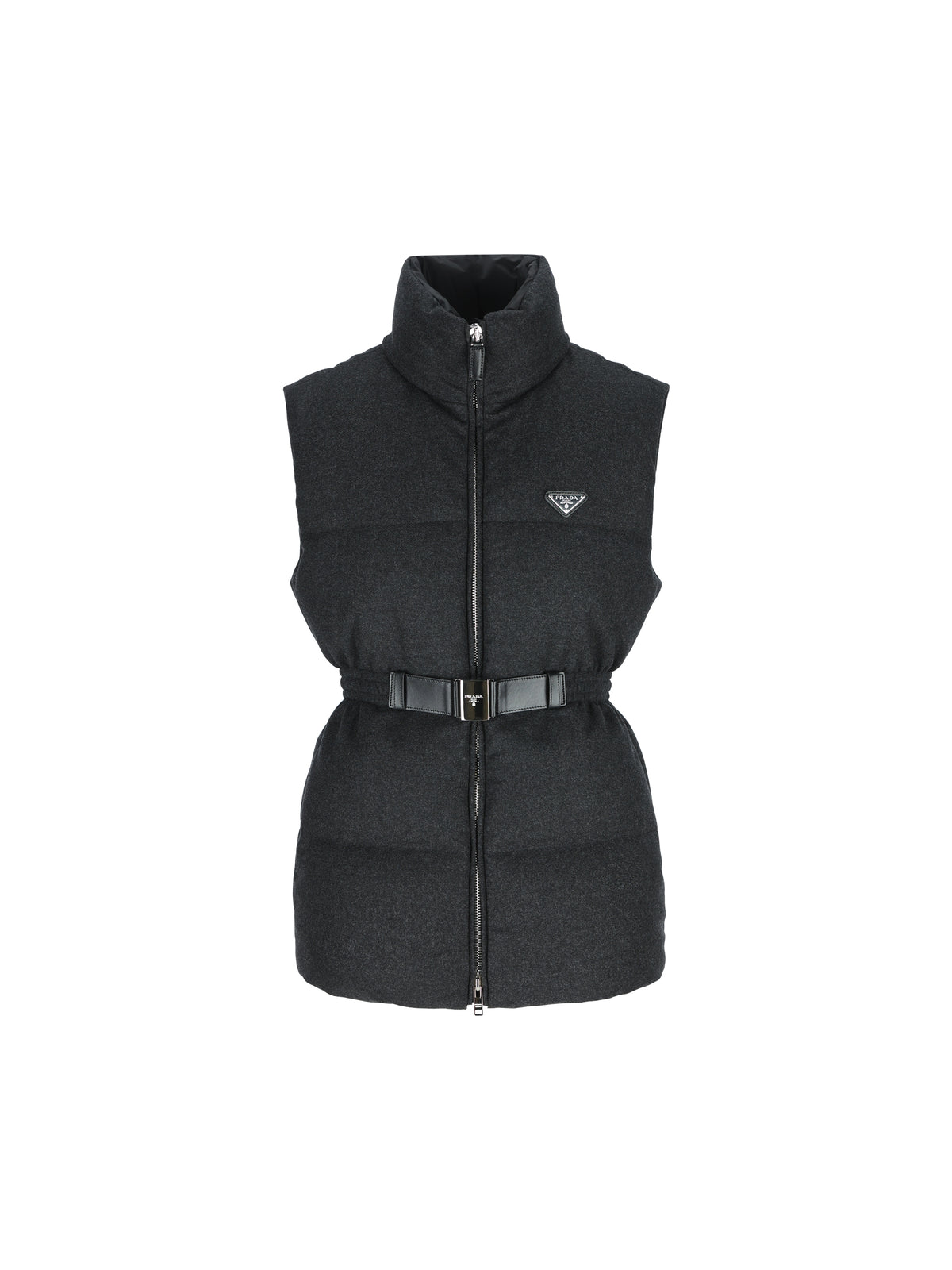Piumino gilet in Re-Wool 29S131 1ACZF0308 PRADA 