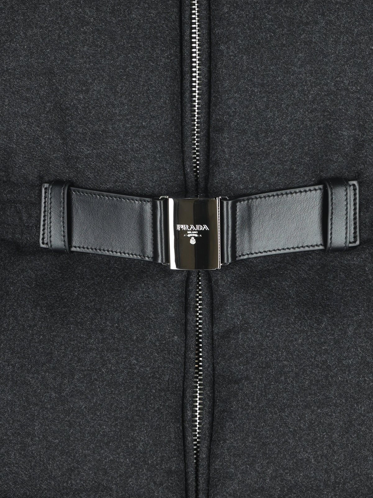 Piumino gilet in Re-Wool 29S131 1ACZF0308 PRADA 