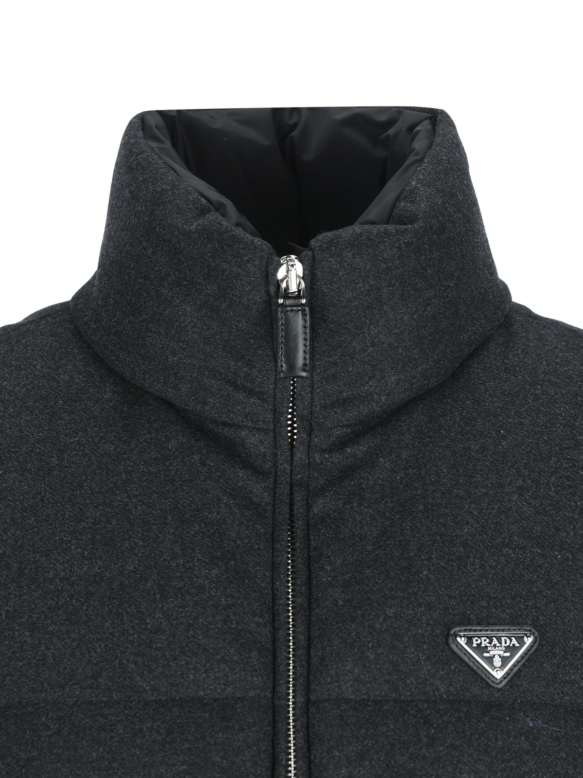 Piumino gilet in Re-Wool 29S131 1ACZF0308 PRADA 