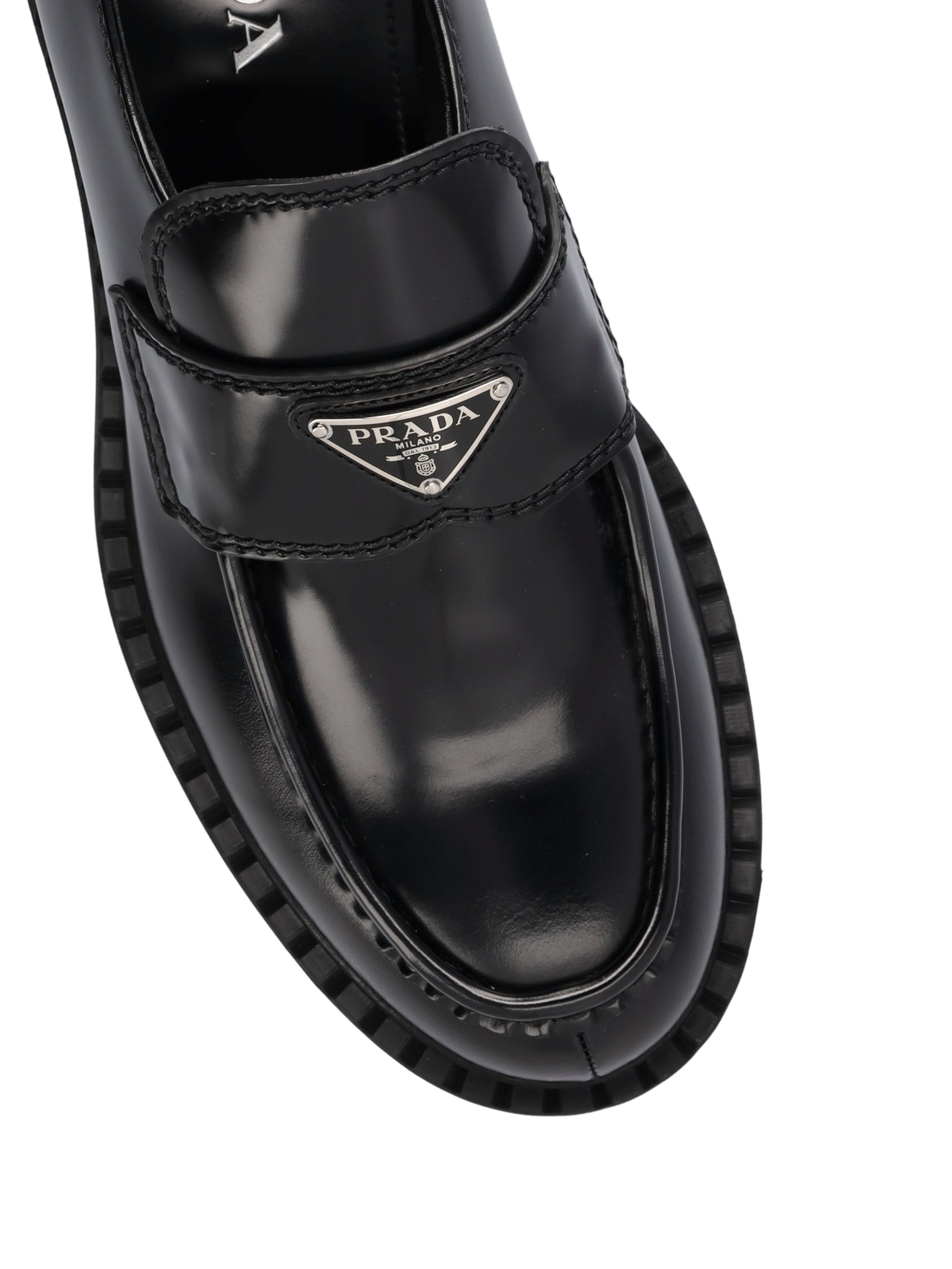Mocassini in pelle. 2DE127 055F0002 PRADA 