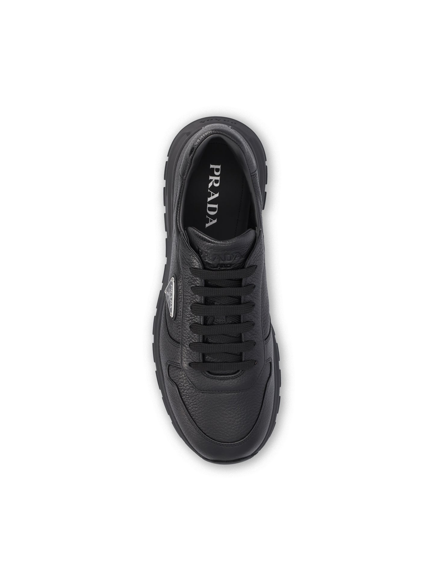 Sneakers realizzate in pelle. 2EE443 013F0002 PRADA 