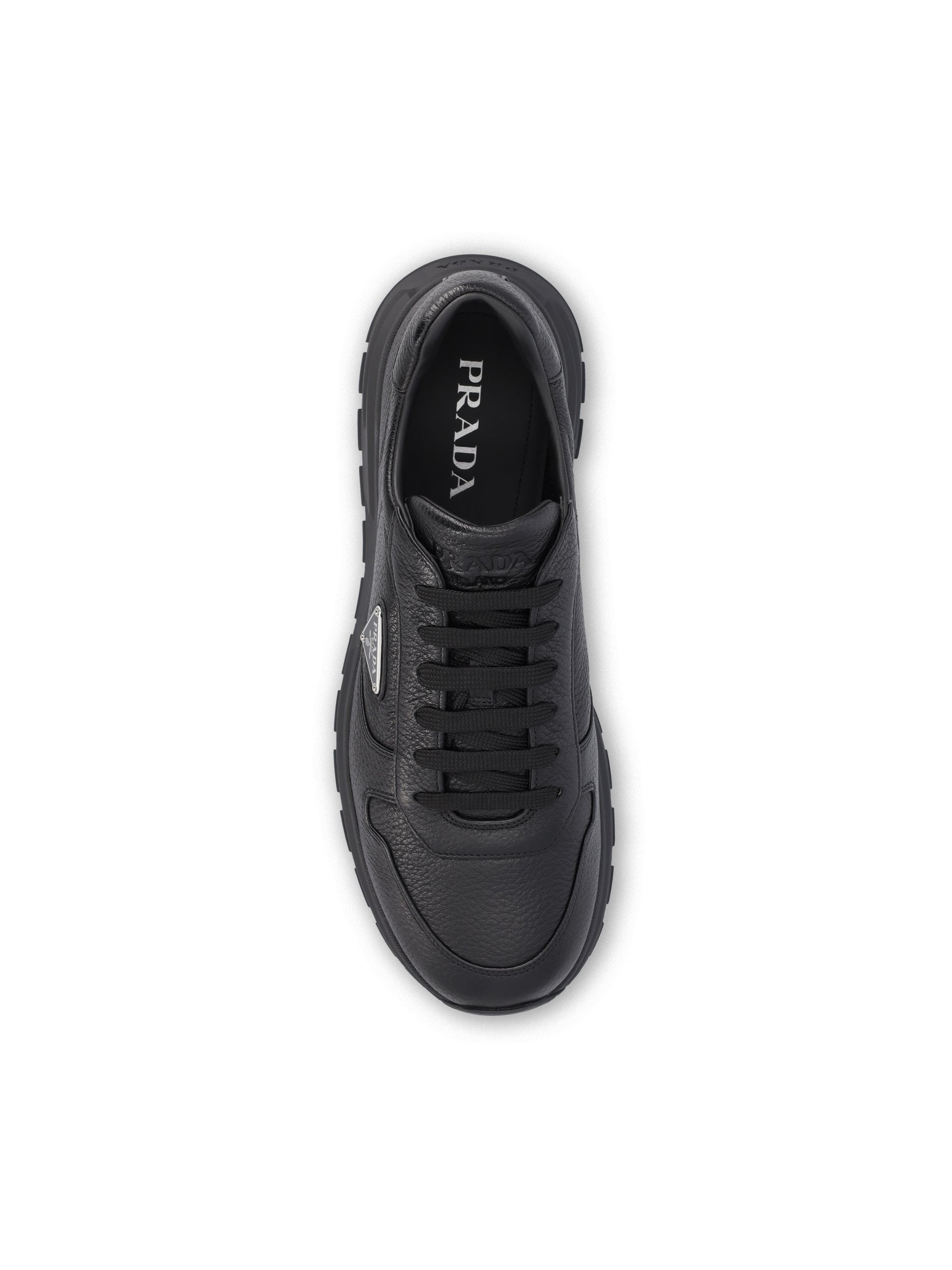 Sneakers realizzate in pelle. 2EE443 013F0002 PRADA 