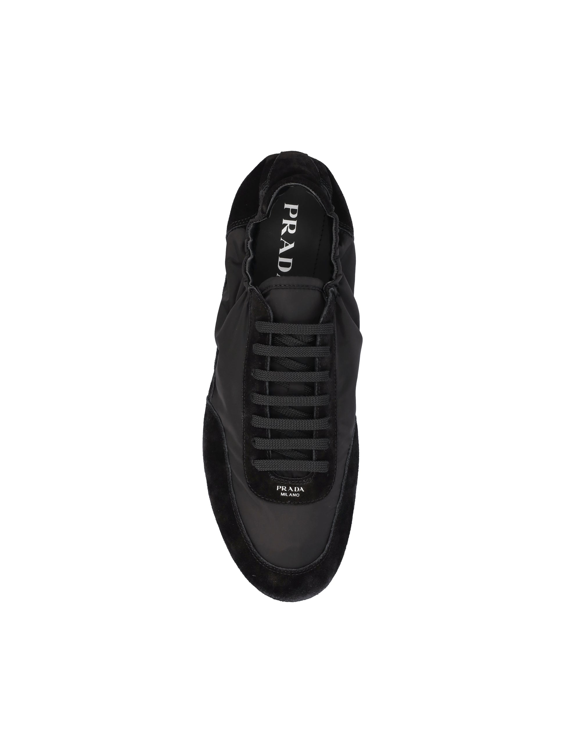Sneakers realizzate in re-nylon e pelle. 2EG479 D7CF0002 PRADA 