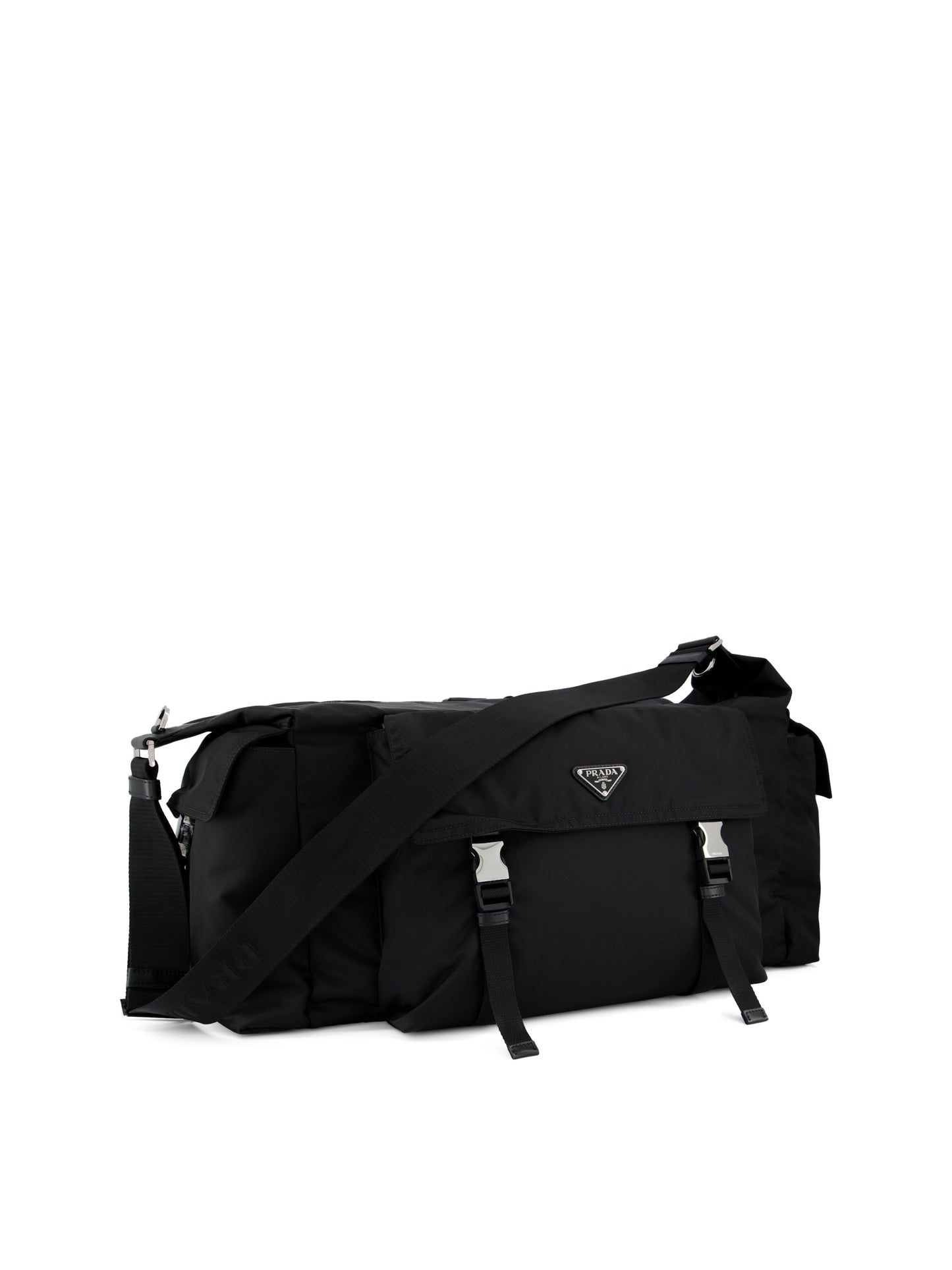 Sacca da viaggio Prada Explore in Re-Nylon e pelle 2VC057 2DW3F0002 PRADA 