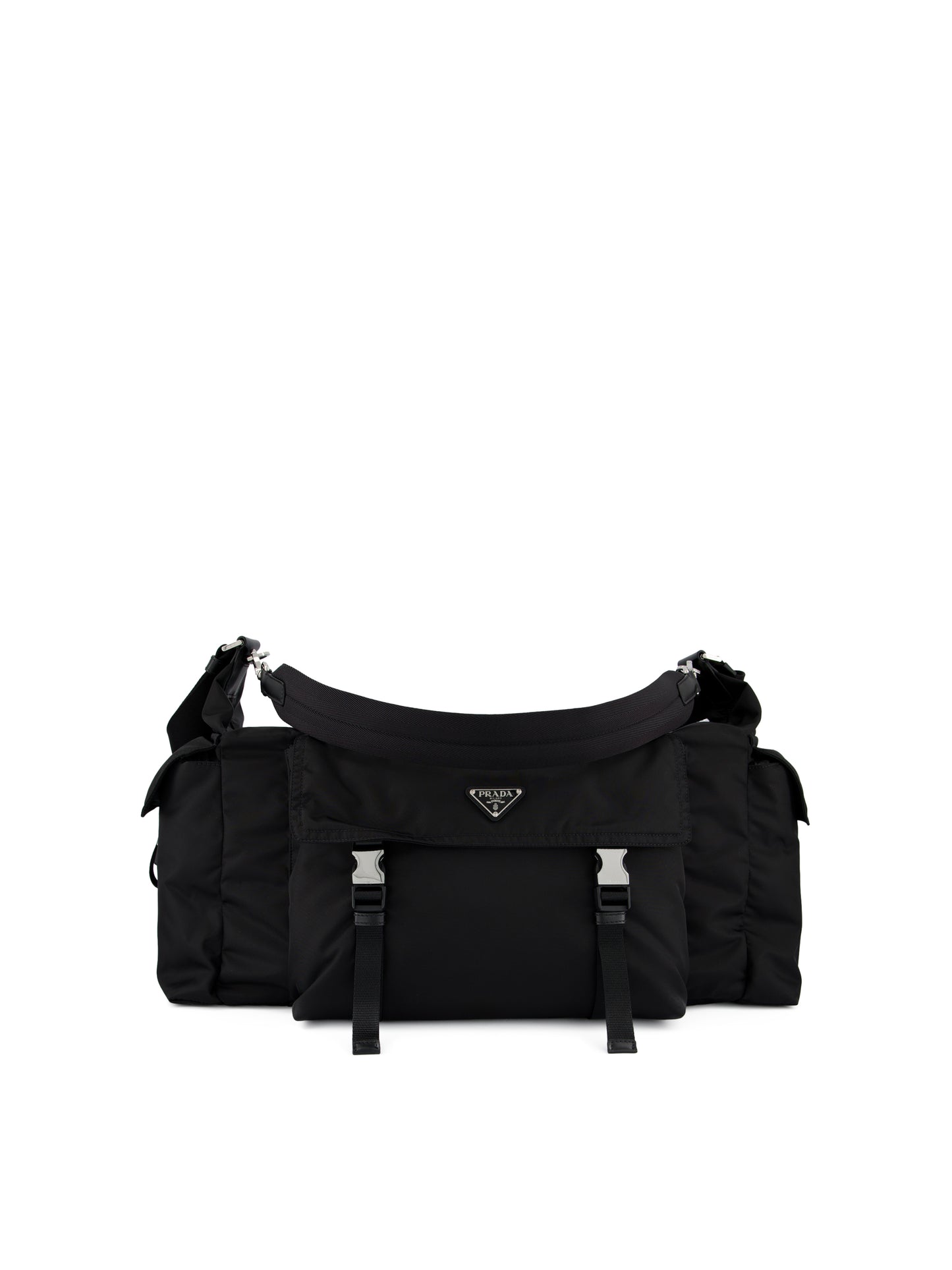 Sacca da viaggio Prada Explore in Re-Nylon e pelle 2VC057 2DW3F0002 PRADA 