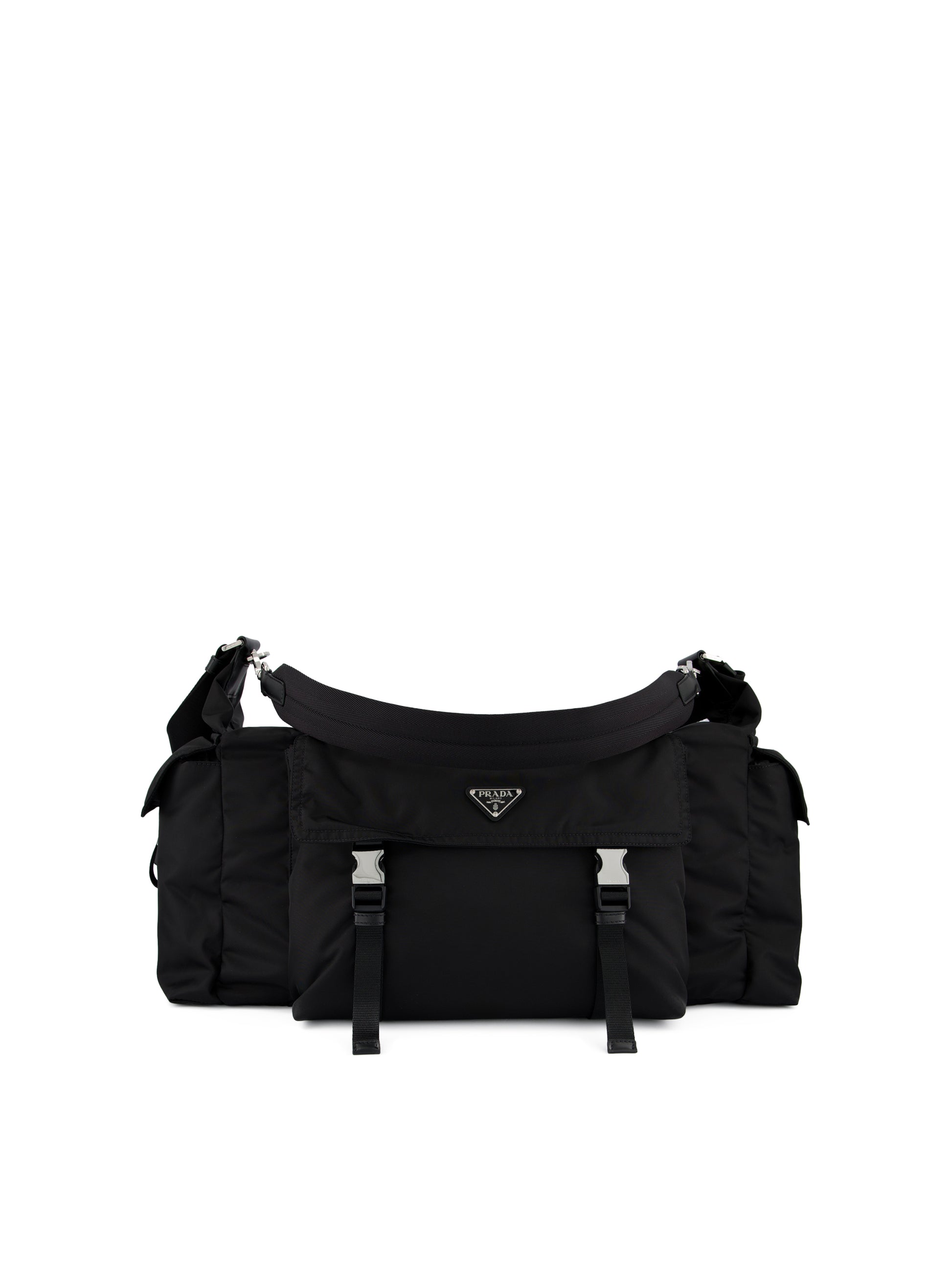 Sacca da viaggio Prada Explore in Re-Nylon e pelle 2VC057 2DW3F0002 PRADA 