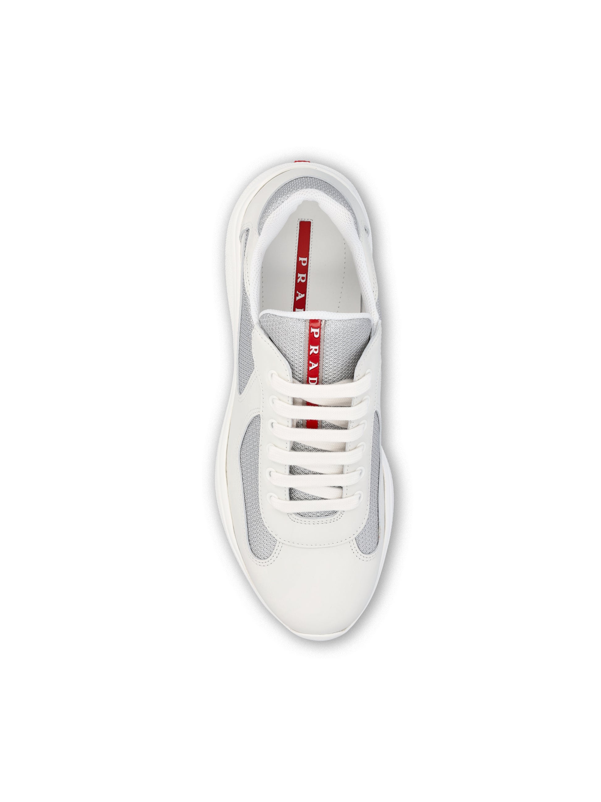 Sneakers realizzate in pelle di agnello. 4E3400 6GWF0J36 PRADA 