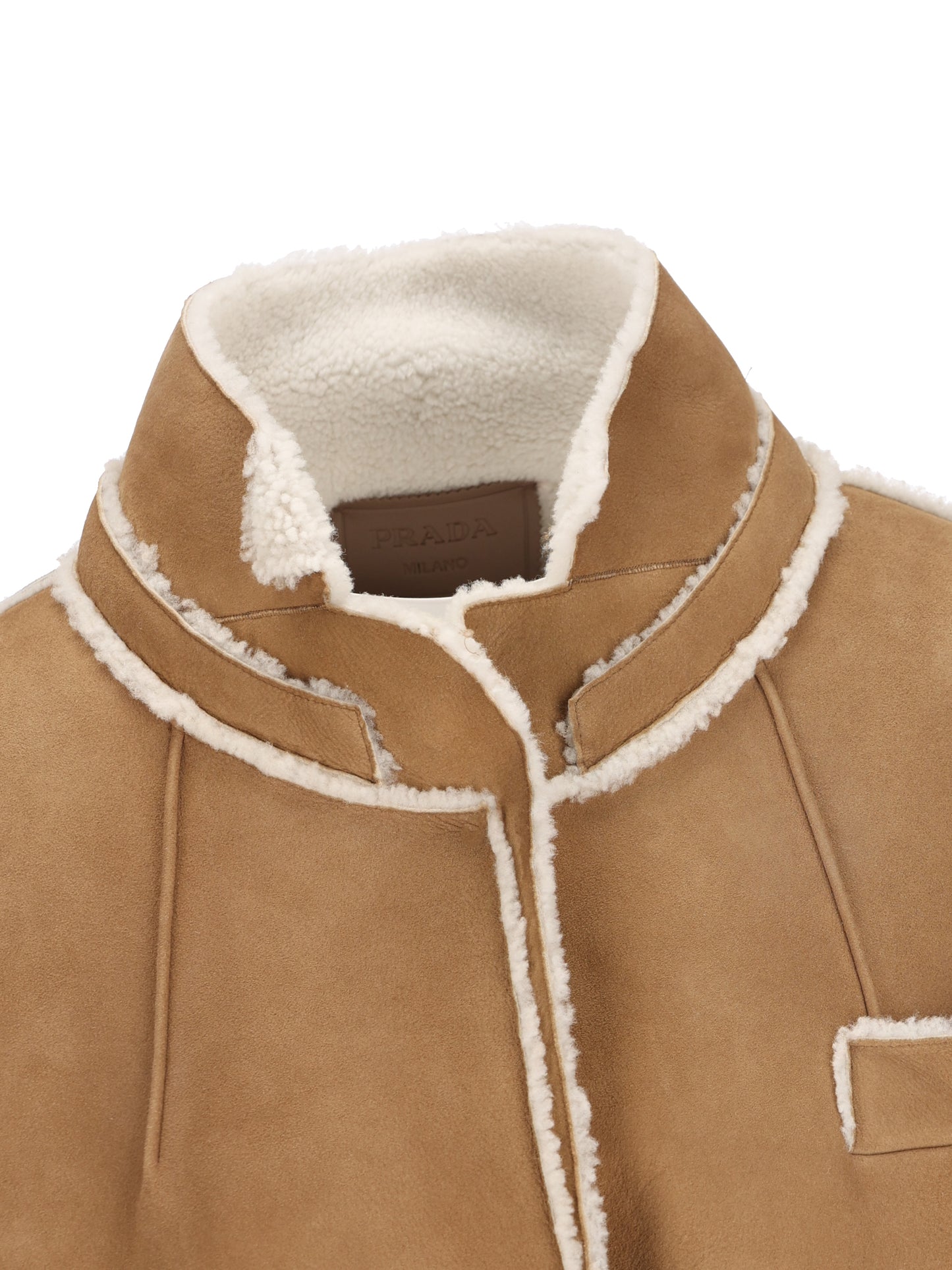 Prada Cappotto in montone 56A259 1ZXRF0BH2 PRADA 