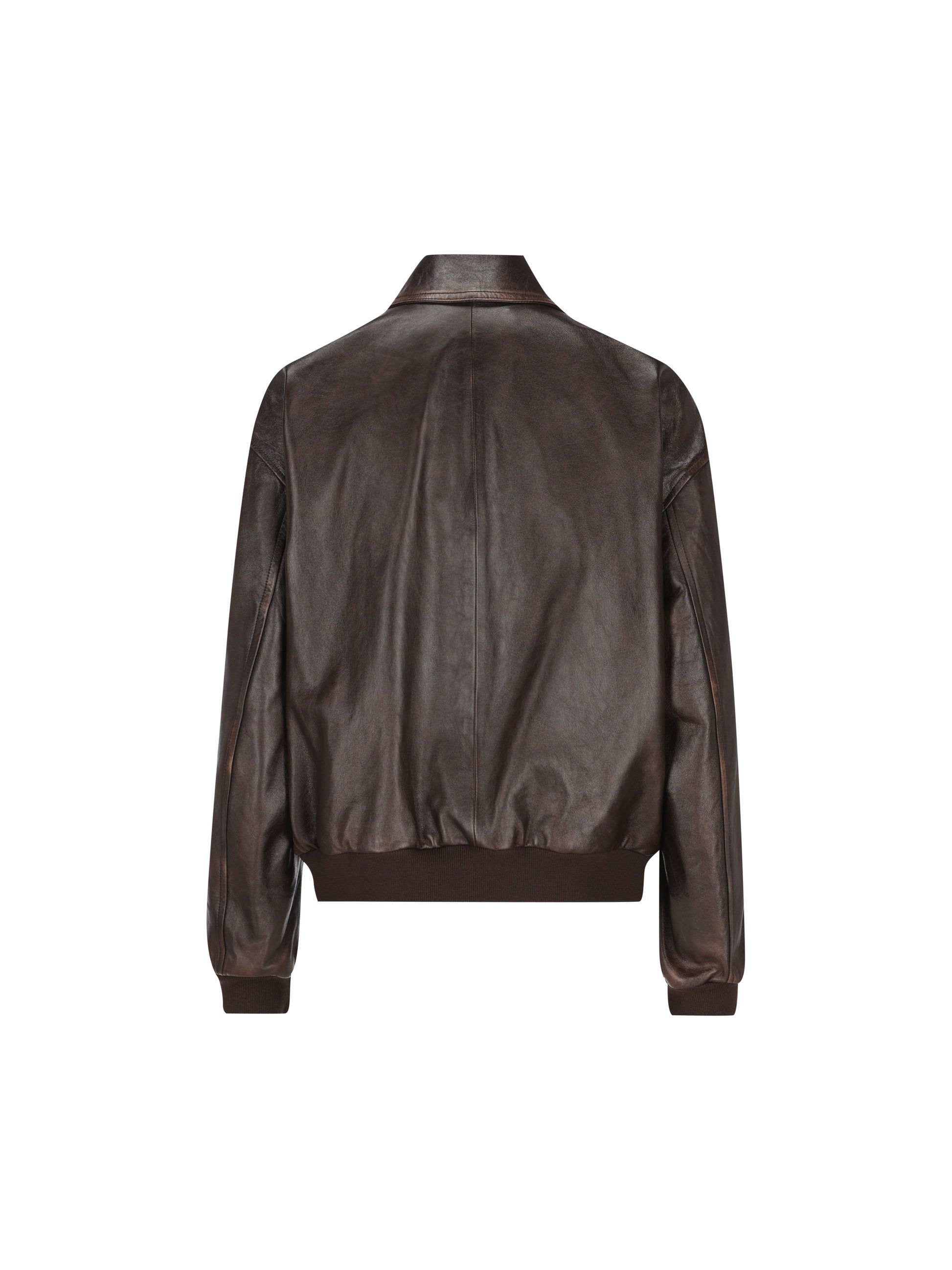 Bomber in pelle 58A303 16ILF0003 PRADA 