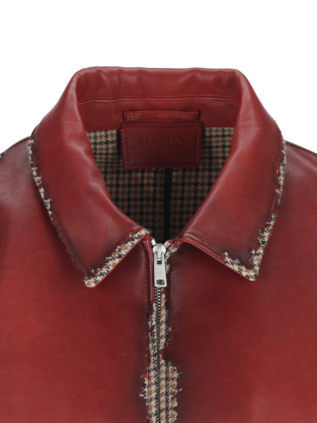 Giacca realizzata in pelle di agnello 58A316 6629F0041 PRADA 