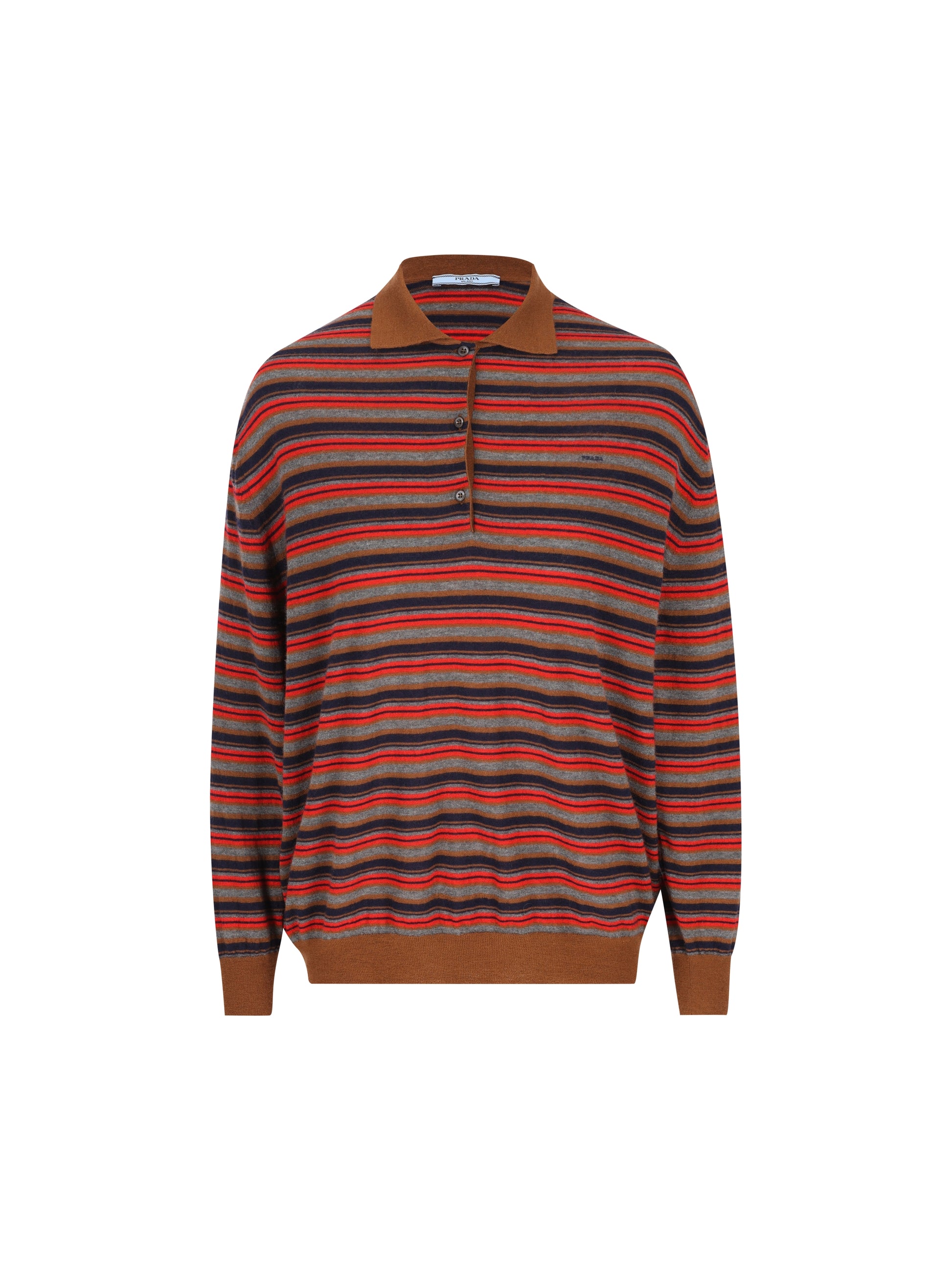 Polo realizzata in cashmere. P24F3N 6220F0CQJ PRADA 