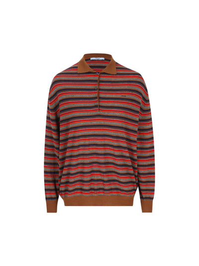 Polo realizzata in cashmere. P24F3N 6220F0CQJ PRADA 