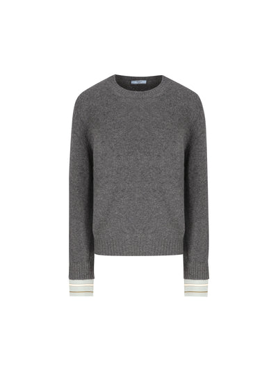 Maglia realizzata in lana e cashmere. P24F3V 6339F0480 PRADA 