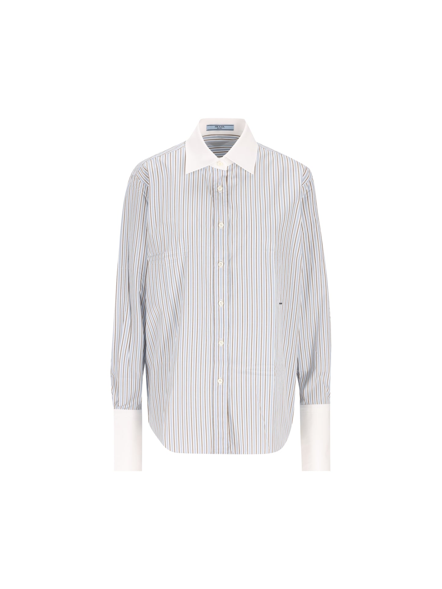 Camicia realizzata in cotone. P465JR 1H1KF0012 PRADA 