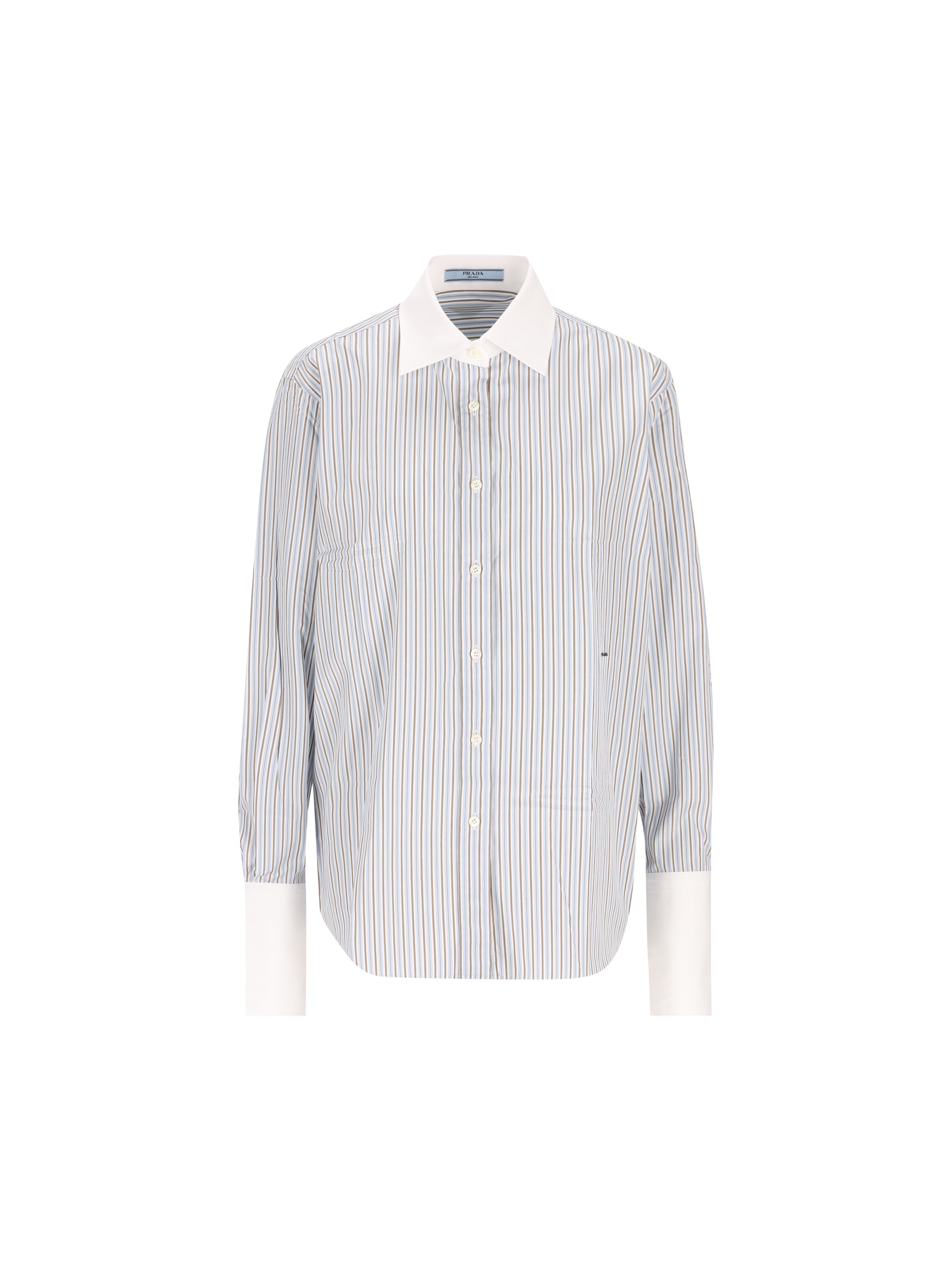 Camicia realizzata in cotone. P465JR 1H1KF0012 PRADA 