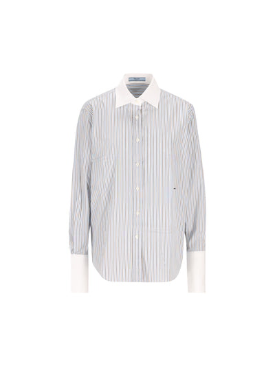 Camicia realizzata in cotone. P465JR 1H1KF0012 PRADA 