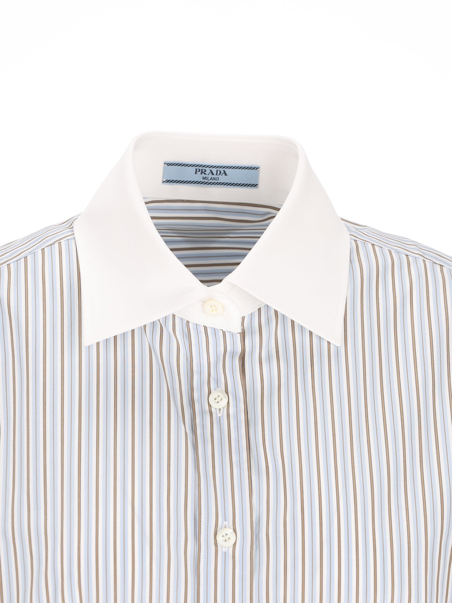 Camicia realizzata in cotone. P465JR 1H1KF0012 PRADA 