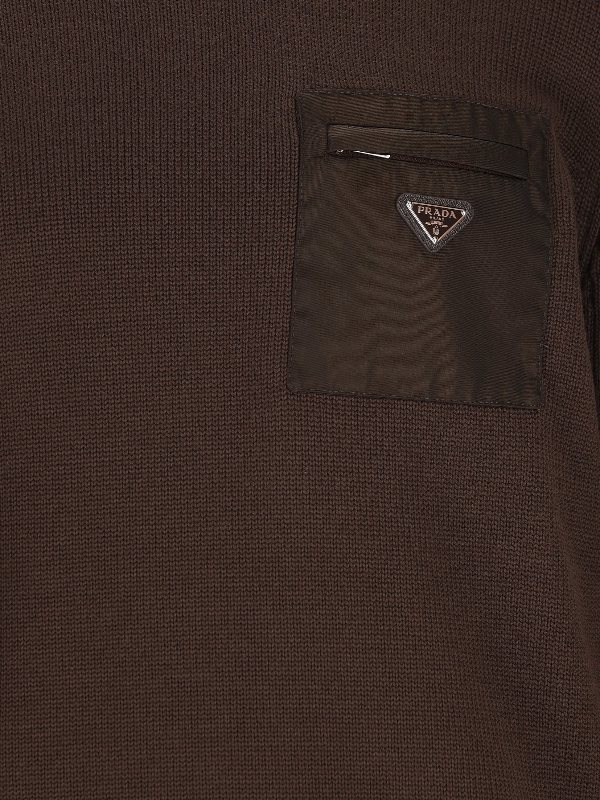 Maglia realizzata in lana UMB049 1W4XF0003 PRADA 