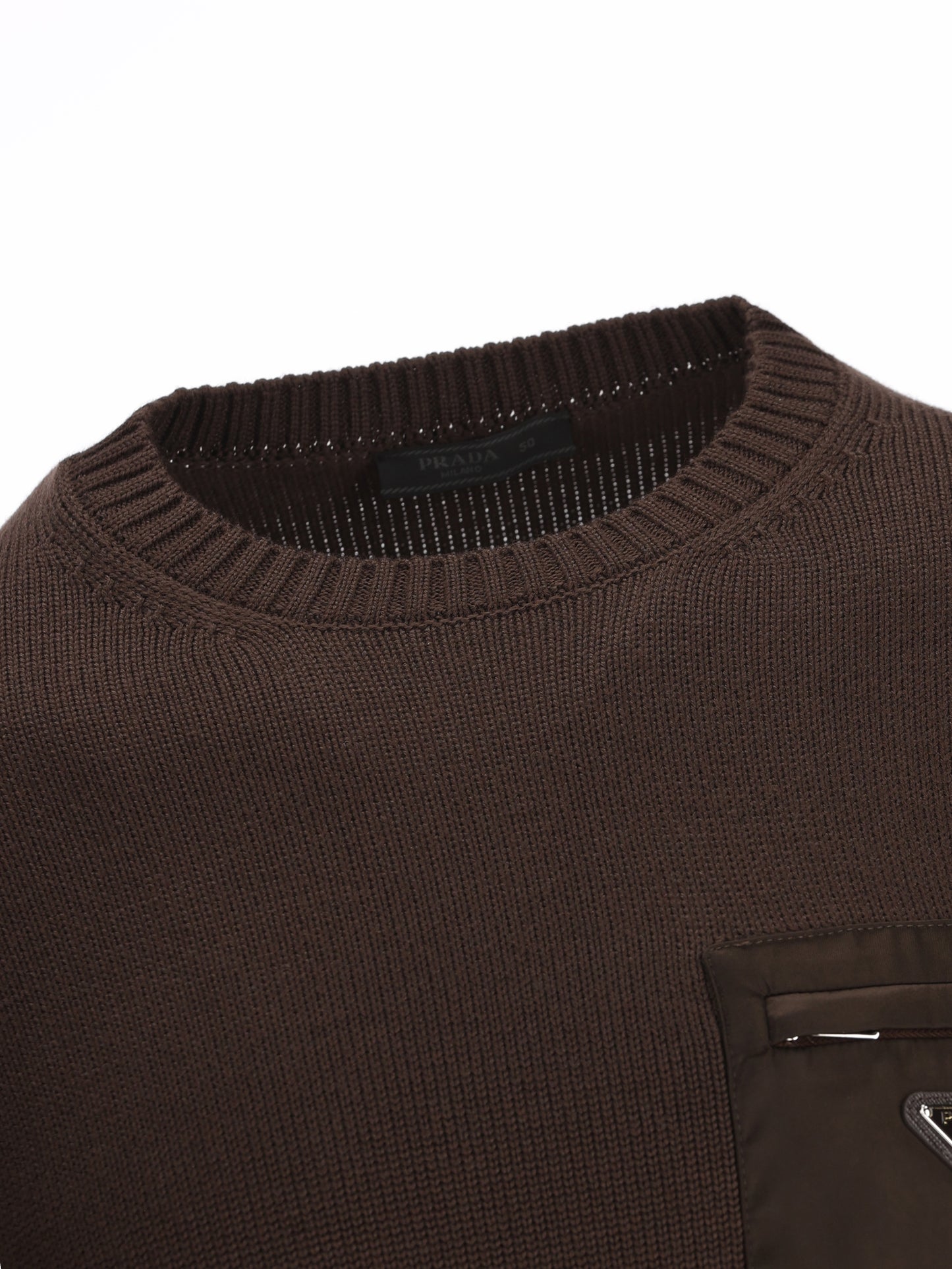 Maglia realizzata in lana UMB049 1W4XF0003 PRADA 
