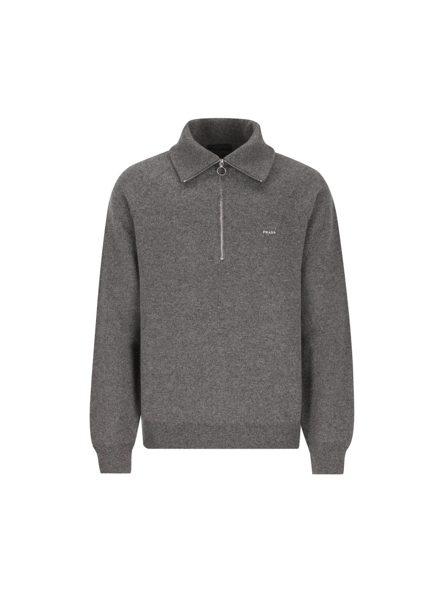 Maglione realizzato in misto cashmere e lana. UMF398 6242F0480 PRADA 