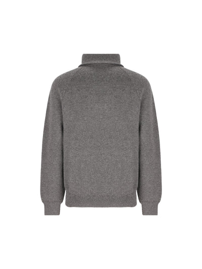 Maglione realizzato in misto cashmere e lana. UMF398 6242F0480 PRADA 