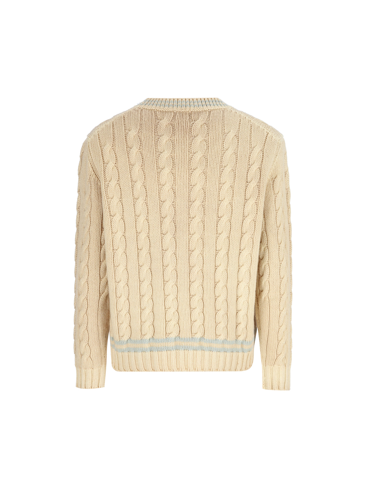 Maglione realizzato in lana vergine. UMF422 6259F0036 PRADA 