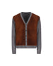 Cardigan realizzato in lana vergine. UMG475 6004F0480 PRADA 