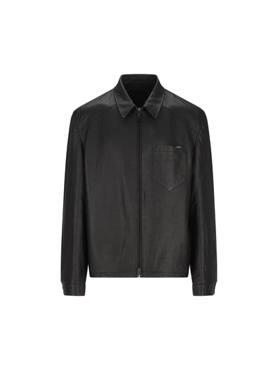 Giacca realizzata in pelle. UPW615 19WCF0002 PRADA 