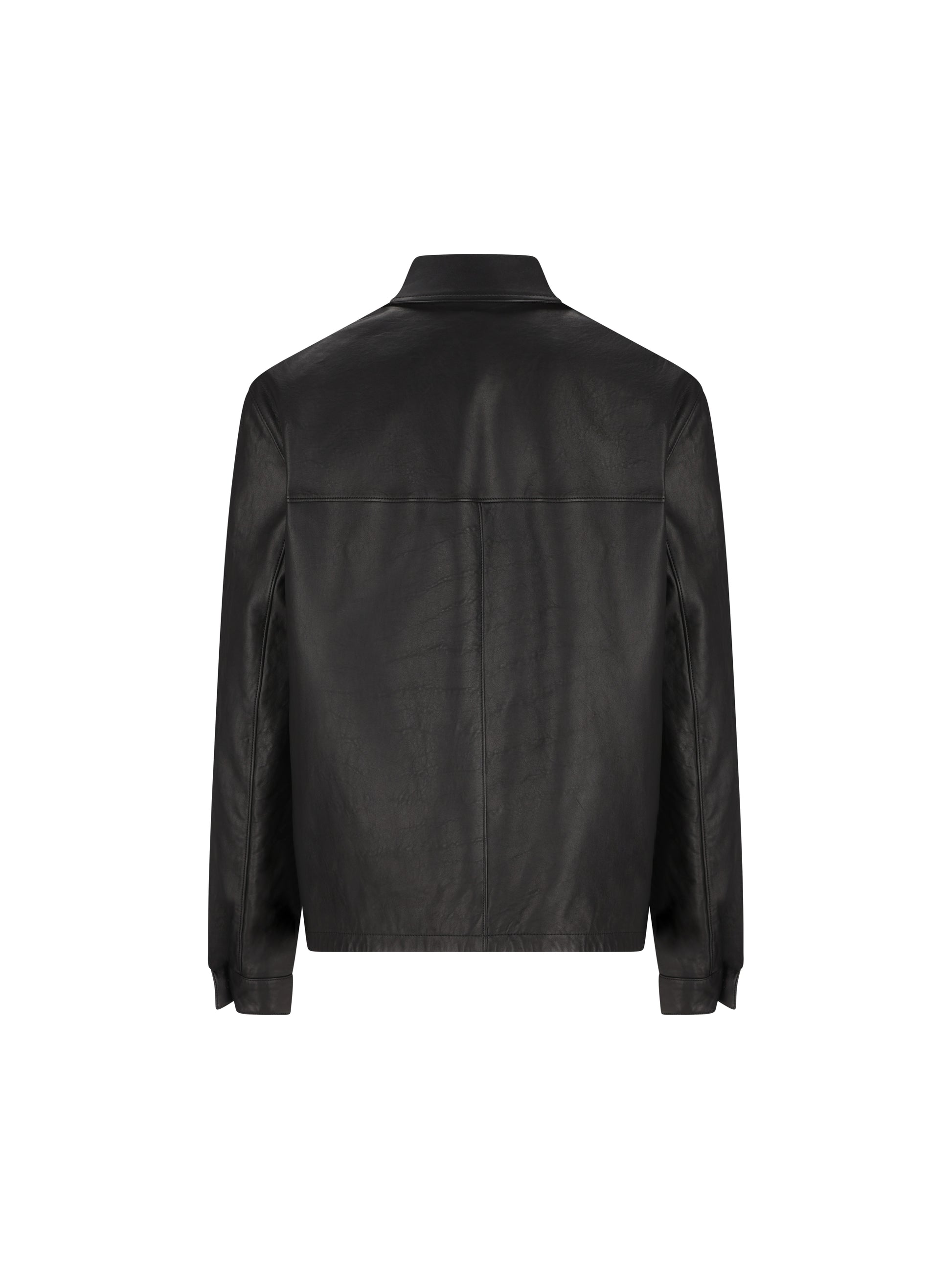 Giacca realizzata in pelle. UPW615 19WCF0002 PRADA 